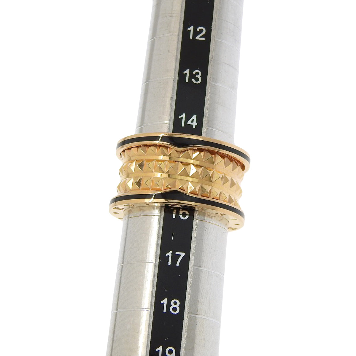 B-zero1 Lock Ring, K18 Pink Gold (PG), Ceramic
