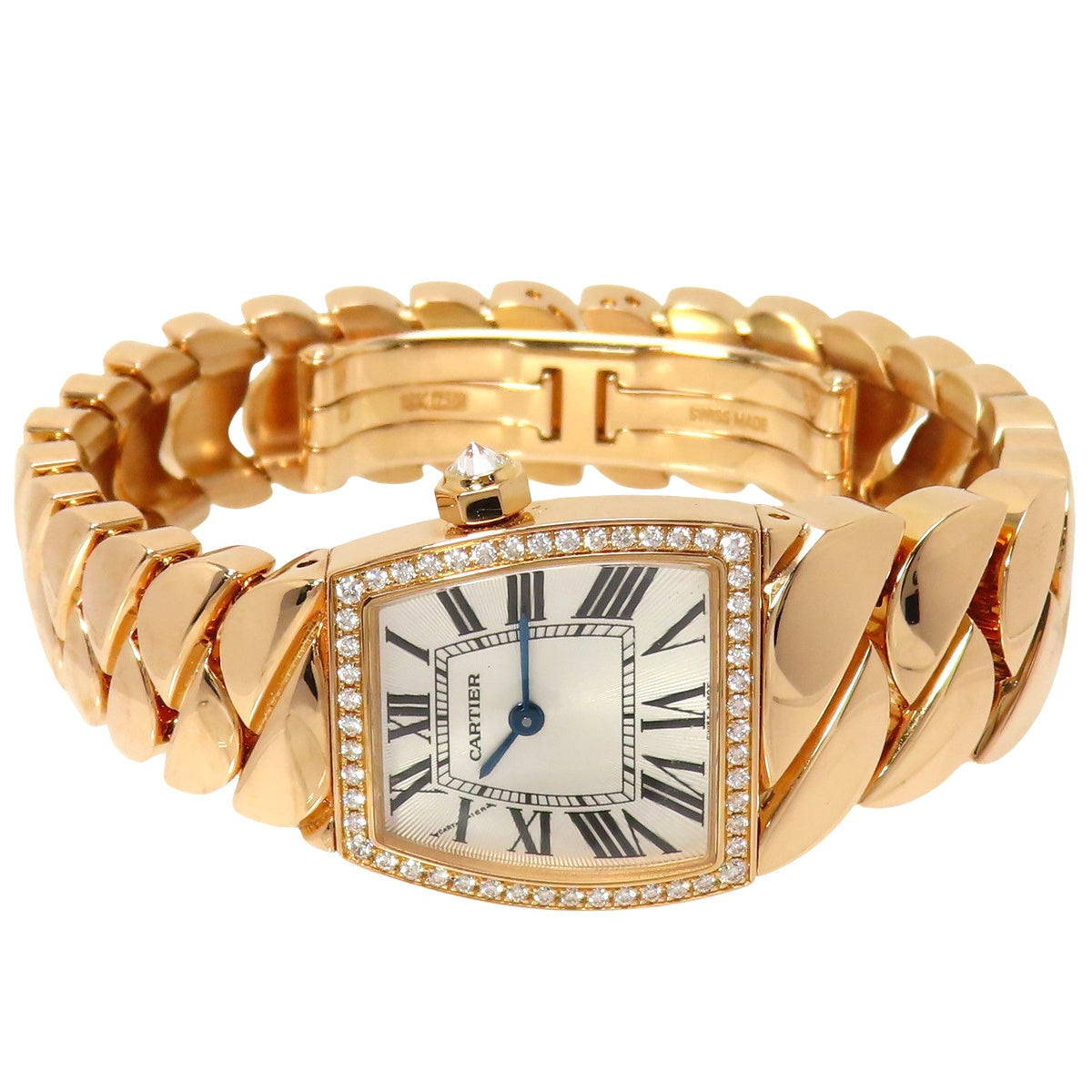 Radonya SM Diamond Bezel WE60060I PG Silver Quartz Women's