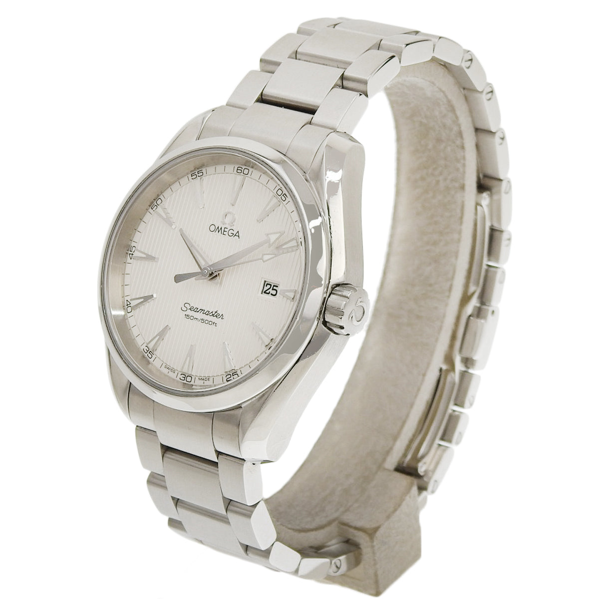 231.10.39.61.02.001 Seamaster Aqua Terra SS Quartz White