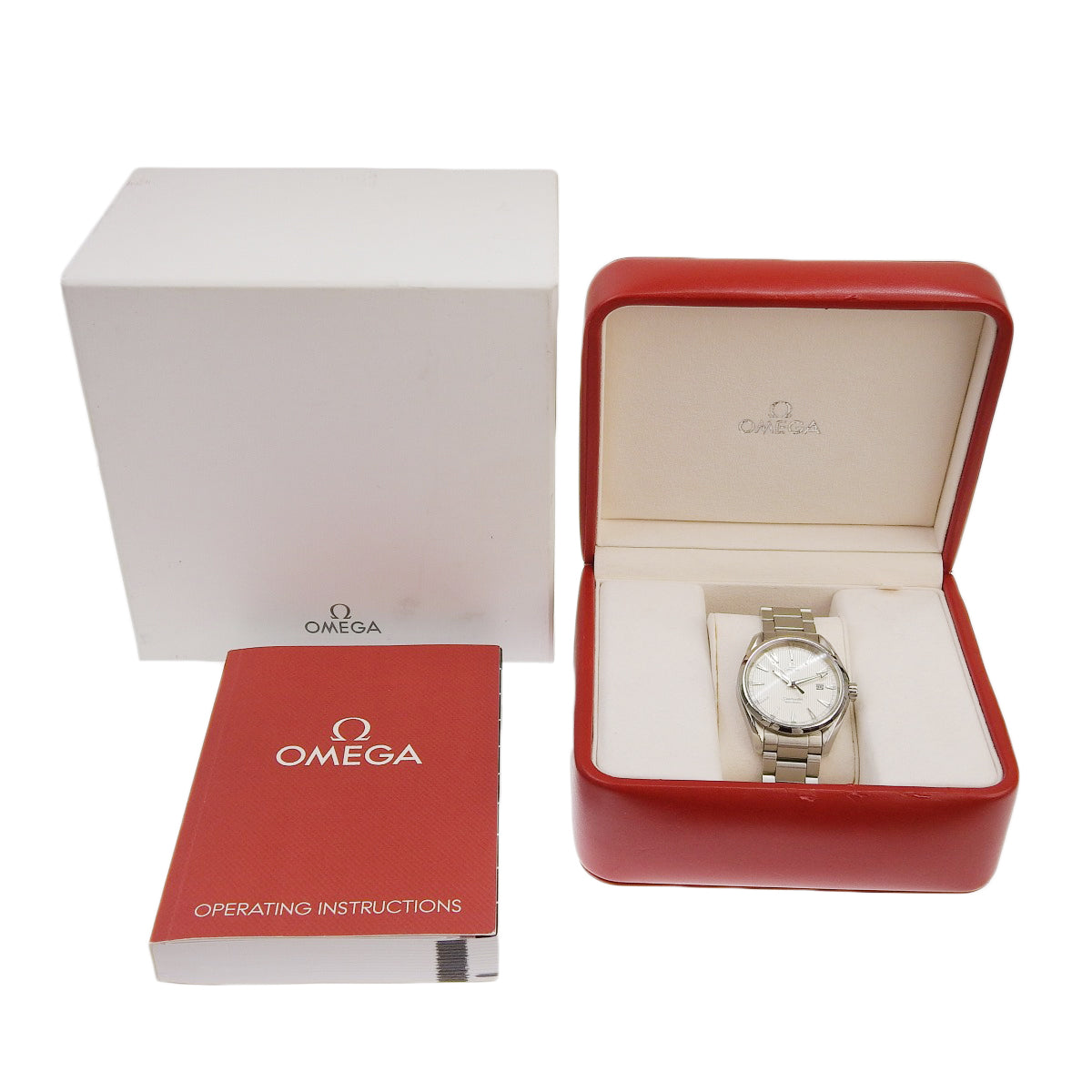 231.10.39.61.02.001 海马系列 Aqua Terra 不锈钢石英白