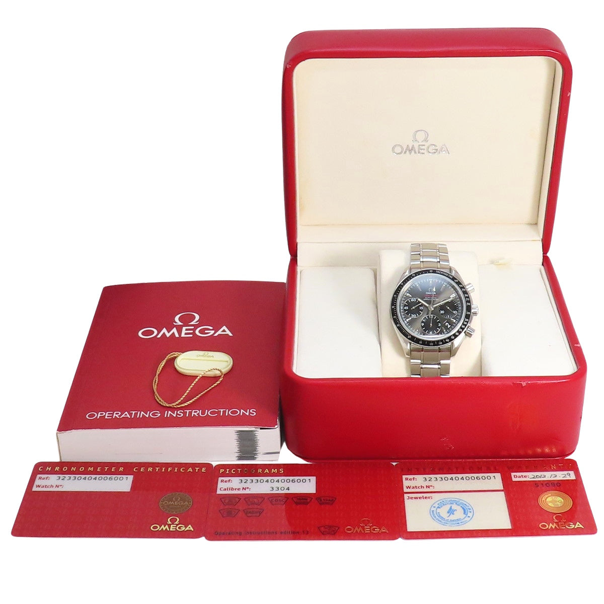 323.30.40.40.06.001 超霸系列 日期型 不锈钢 自动上链 灰色