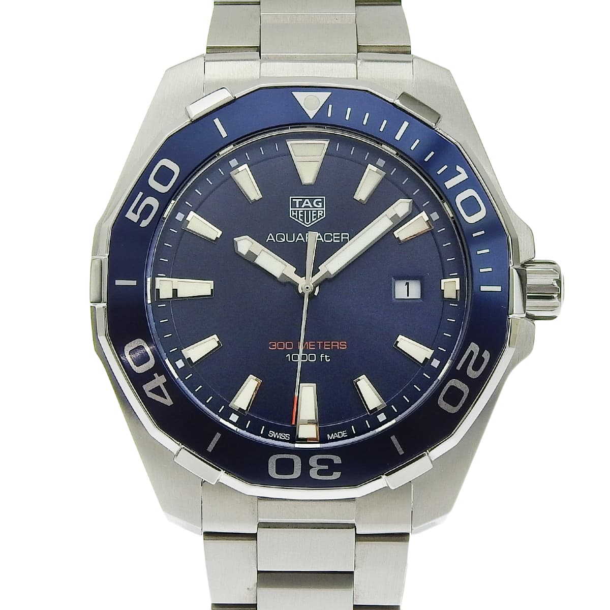 アクアレーサー WAY101C.BA0746 SS クオーツ ブルー