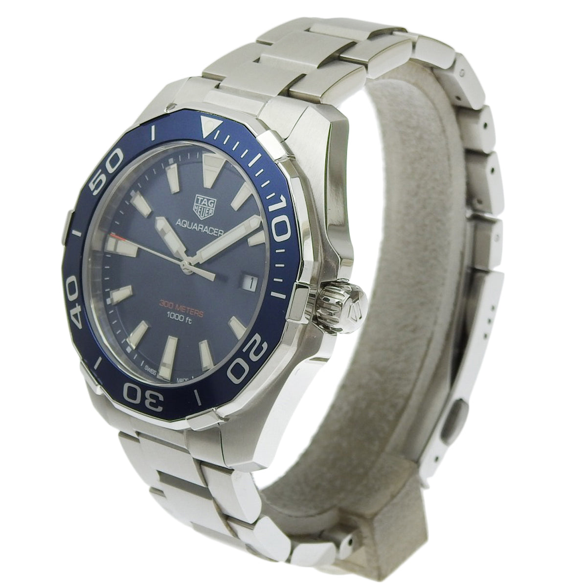 アクアレーサー WAY101C.BA0746 SS クオーツ ブルー