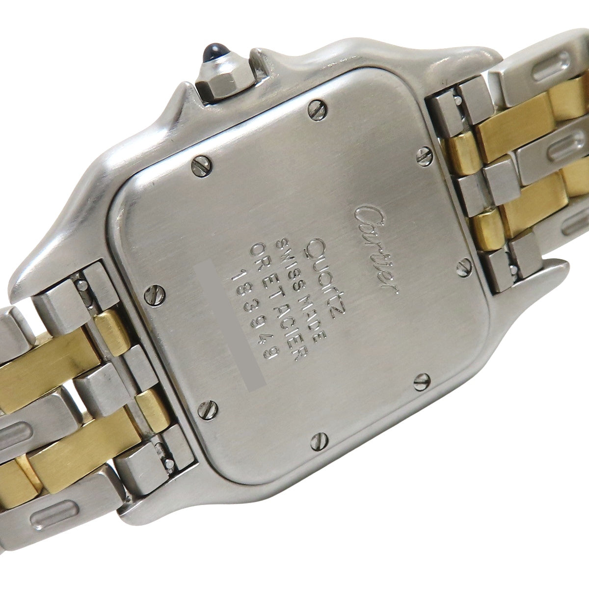 Panthère MM 2排链条 YG/SS 石英 象牙白