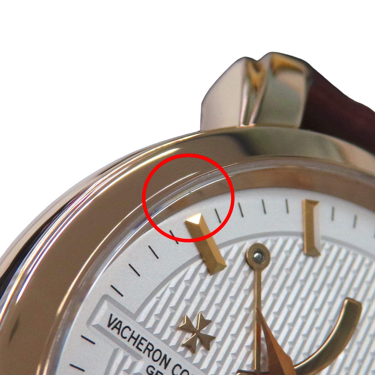 马耳他动力储存日期显示腕表 83060/000R-9288 PG/皮革 银色 手动上链