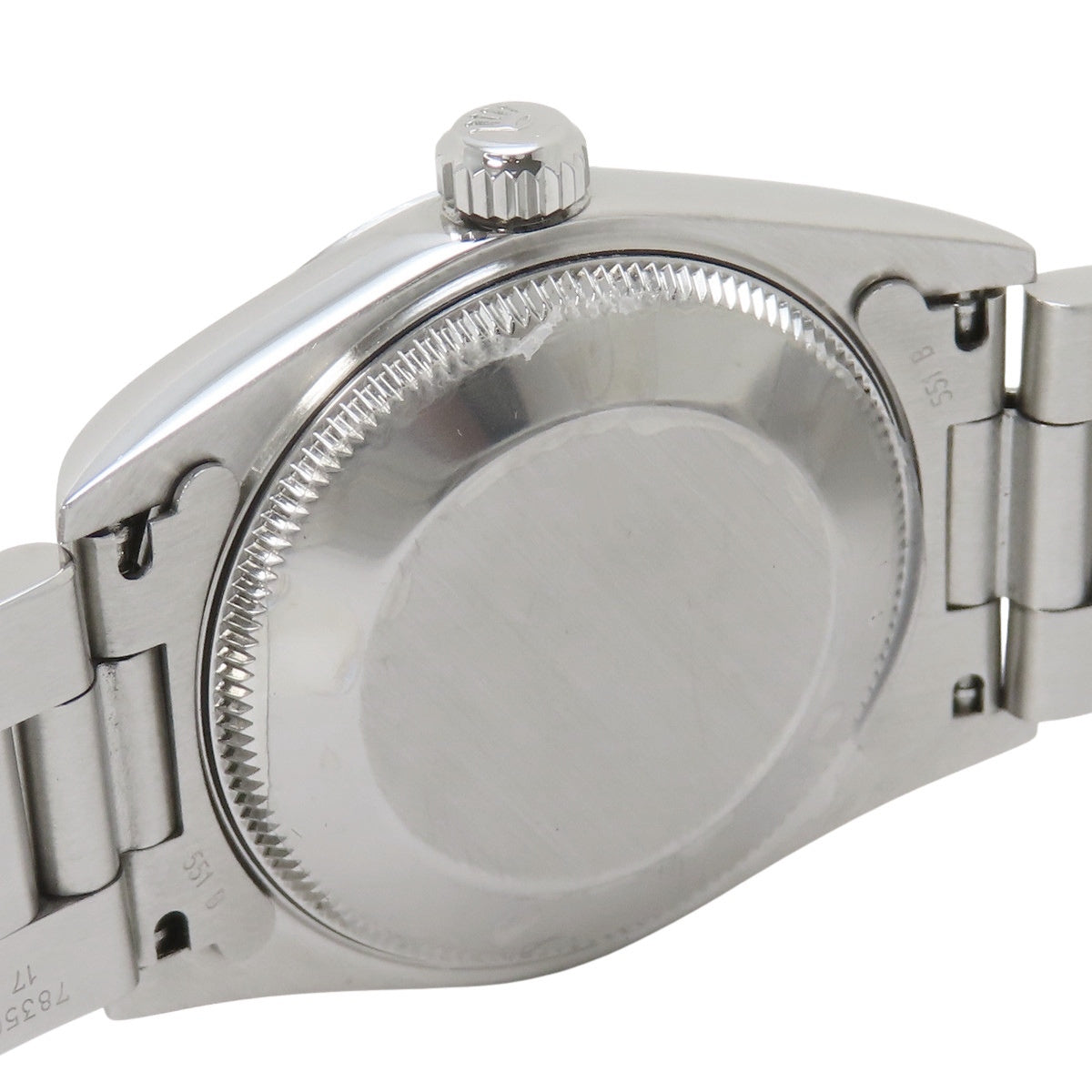 77080 蚝式恒动型 不锈钢 P字头 自动上链 蓝色