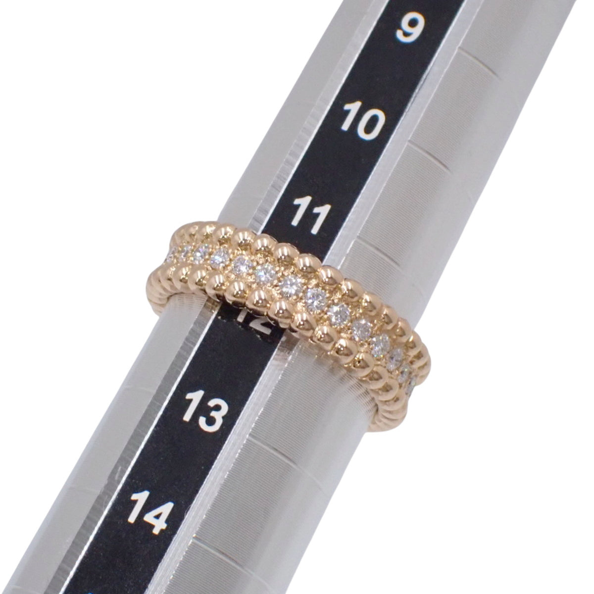 ペルレ ダイヤモンド リング 1連モデル K18 ピンクゴールド PG