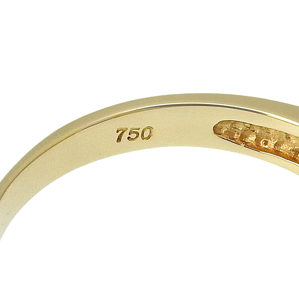 Sapphire and diamond ring, size S0.98/D0.09, 18K yellow gold, size 12 (52), 3.6g