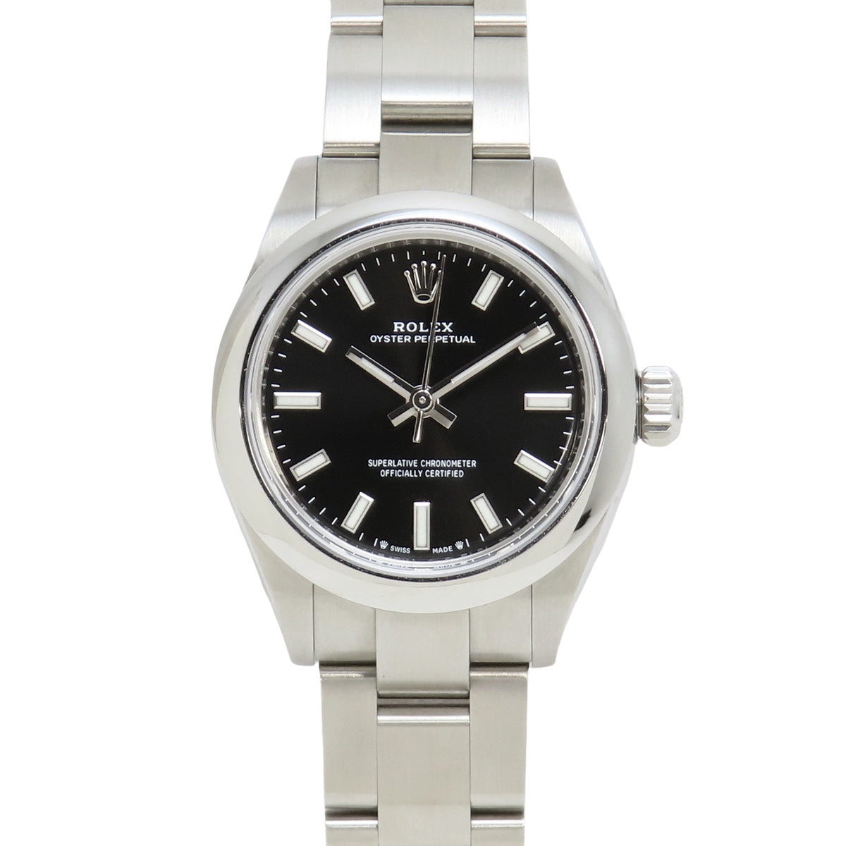 276200 蚝式恒动28型 不锈钢 随机编号 自动上链 黑色