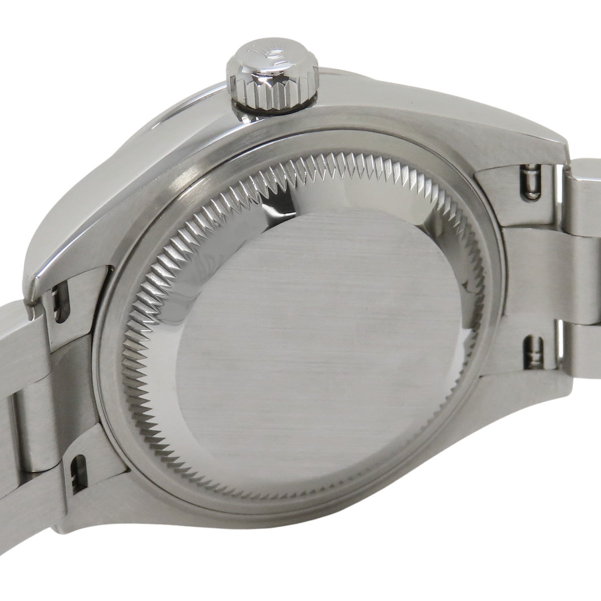 276200 Oyster Perpetual 28 SS, random serial number, automatic winding, black dial.