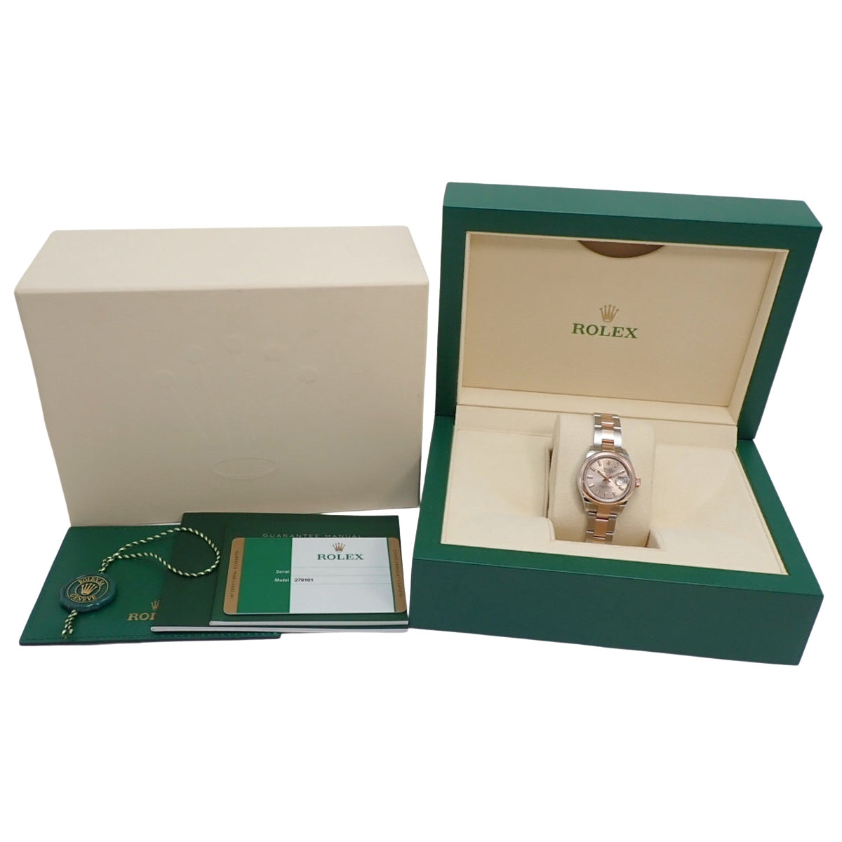 279161 日志型28 PG/SS 随机编号 自动上链 玫瑰金