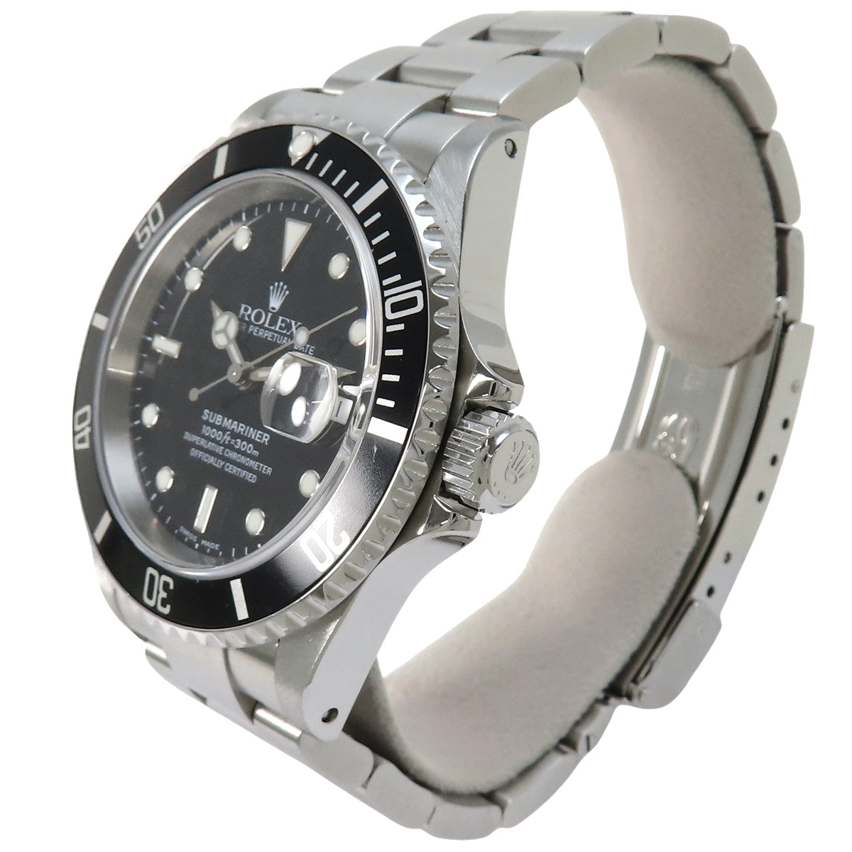 16610 サブマリーナー デイト SS P番 自動巻き ブラック