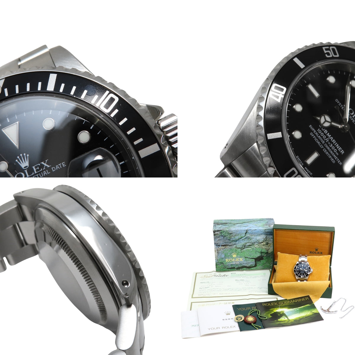 16610 Submariner Date SS P series Automatic Black