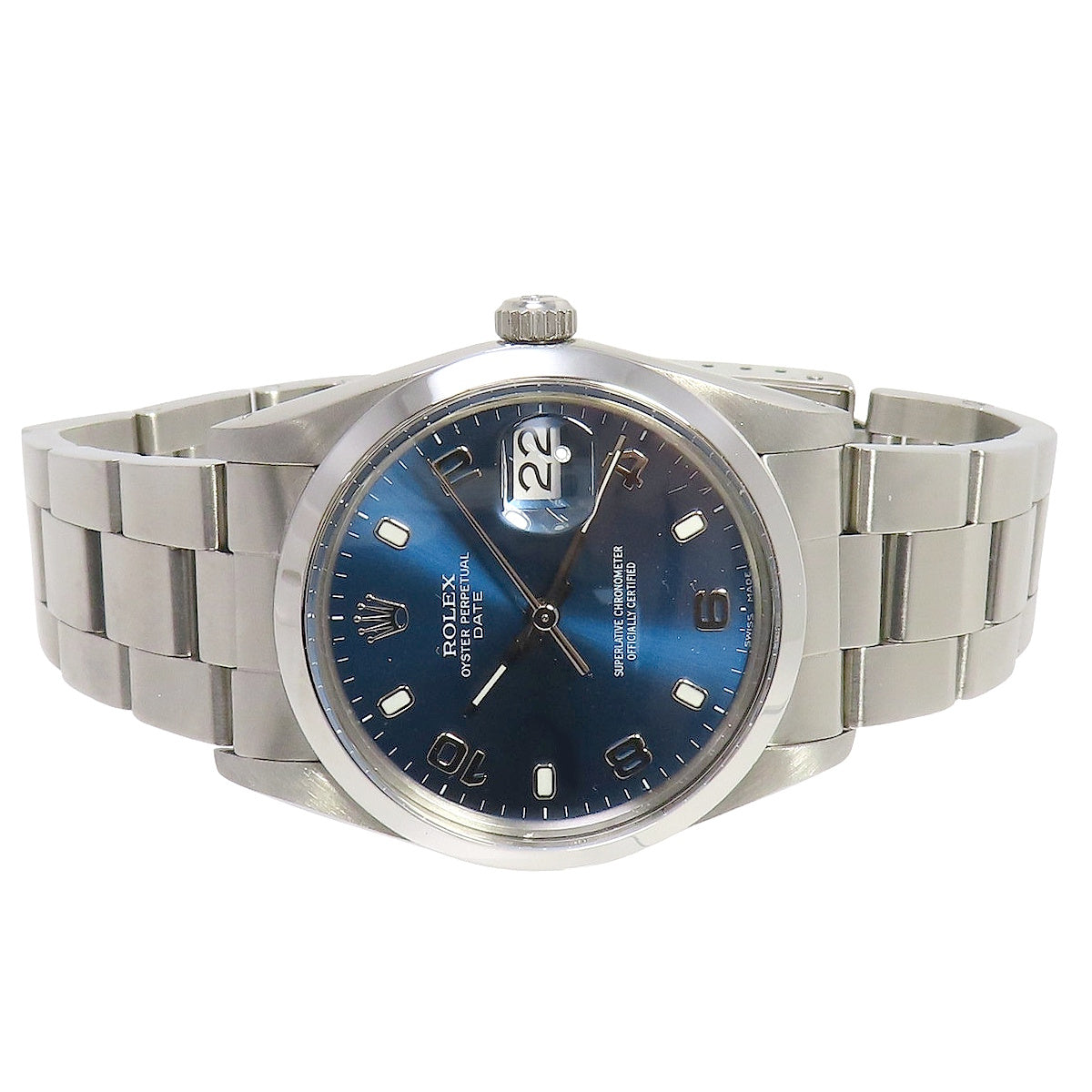 Oyster Perpetual Date 15000 SS Automatic Blue