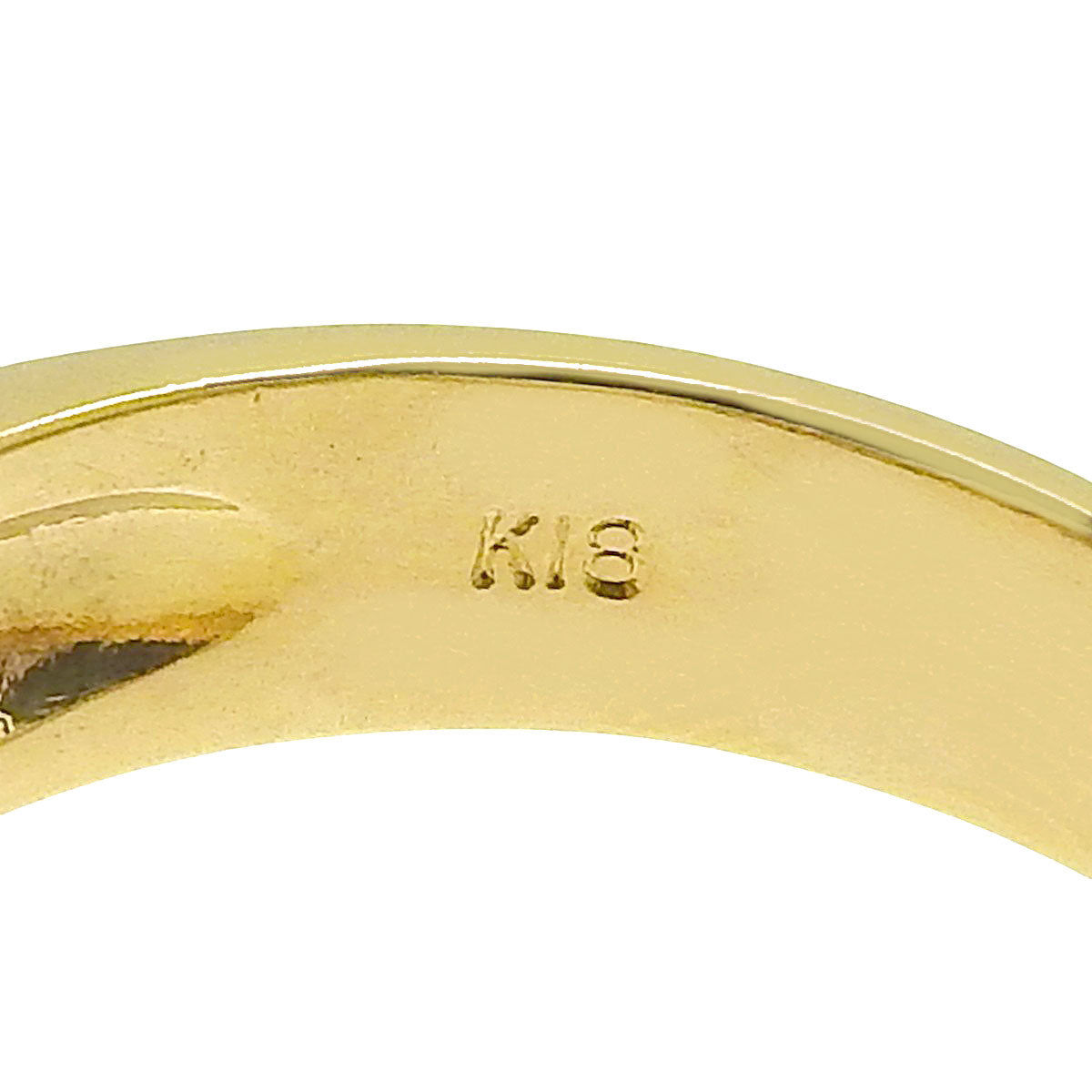 Diamond ring D1.00 K18YG 4.9g