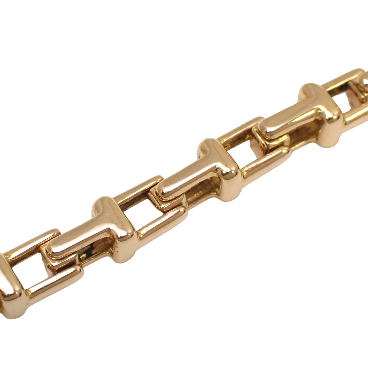 T ナロー チェーン ブレスレット ピンクゴールド K18PG