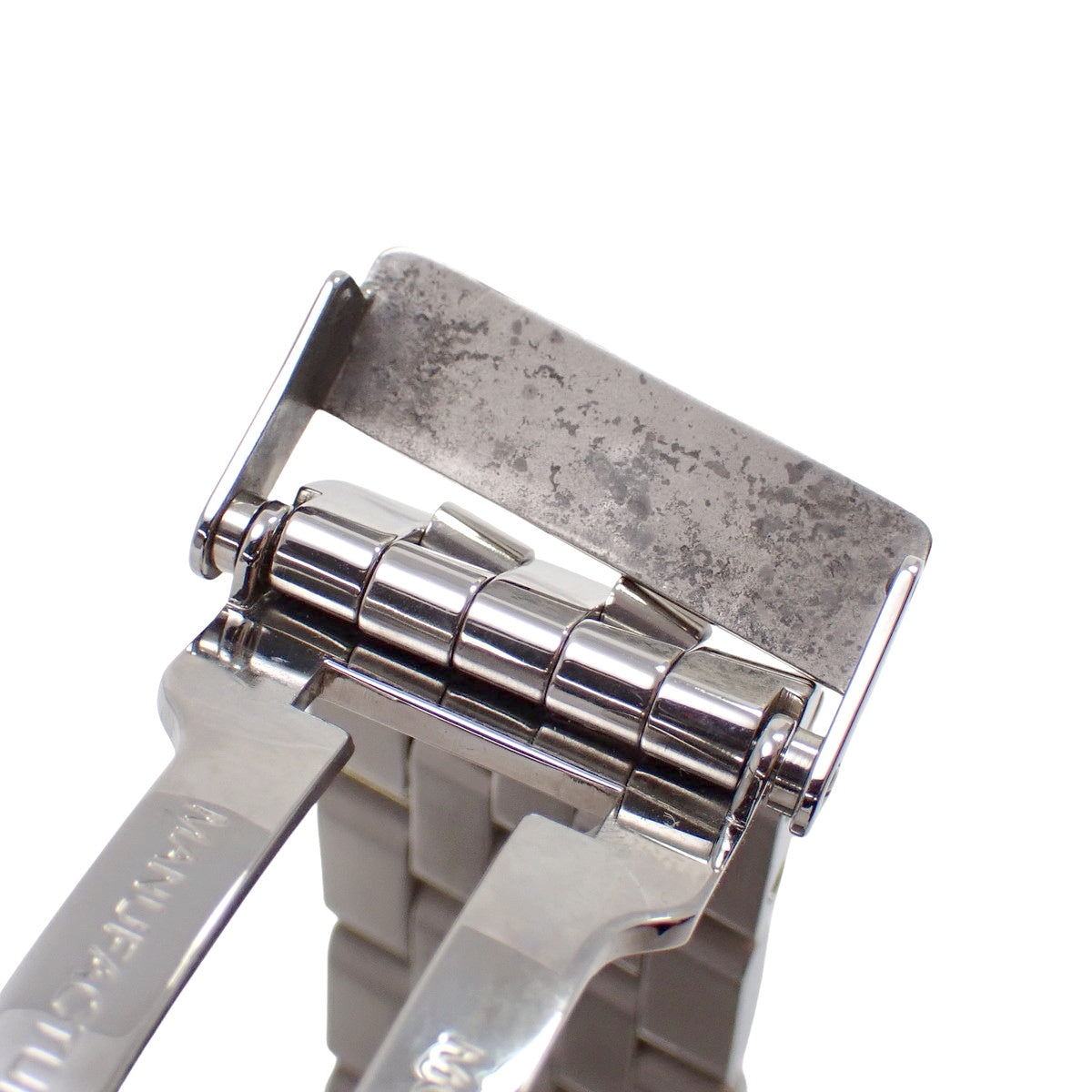 クロノマット エボリューション B13356 YG/SS 自動巻き ホワイト ビコロ