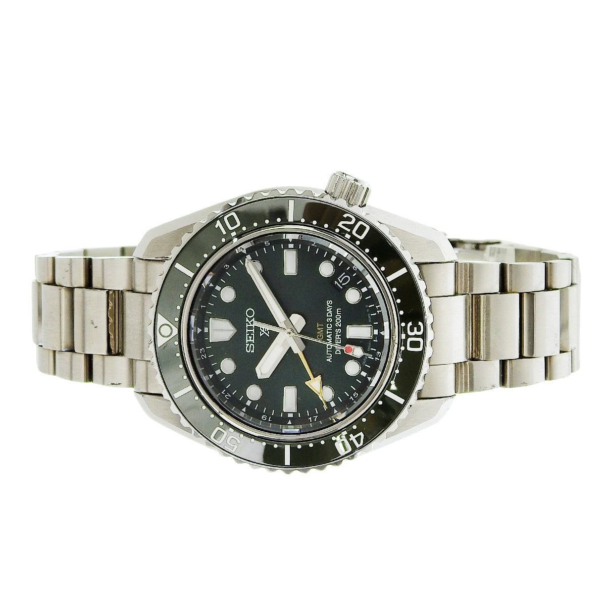 Prospex Diver Scuba SBEJ009 SS 绿色自动男士腕表