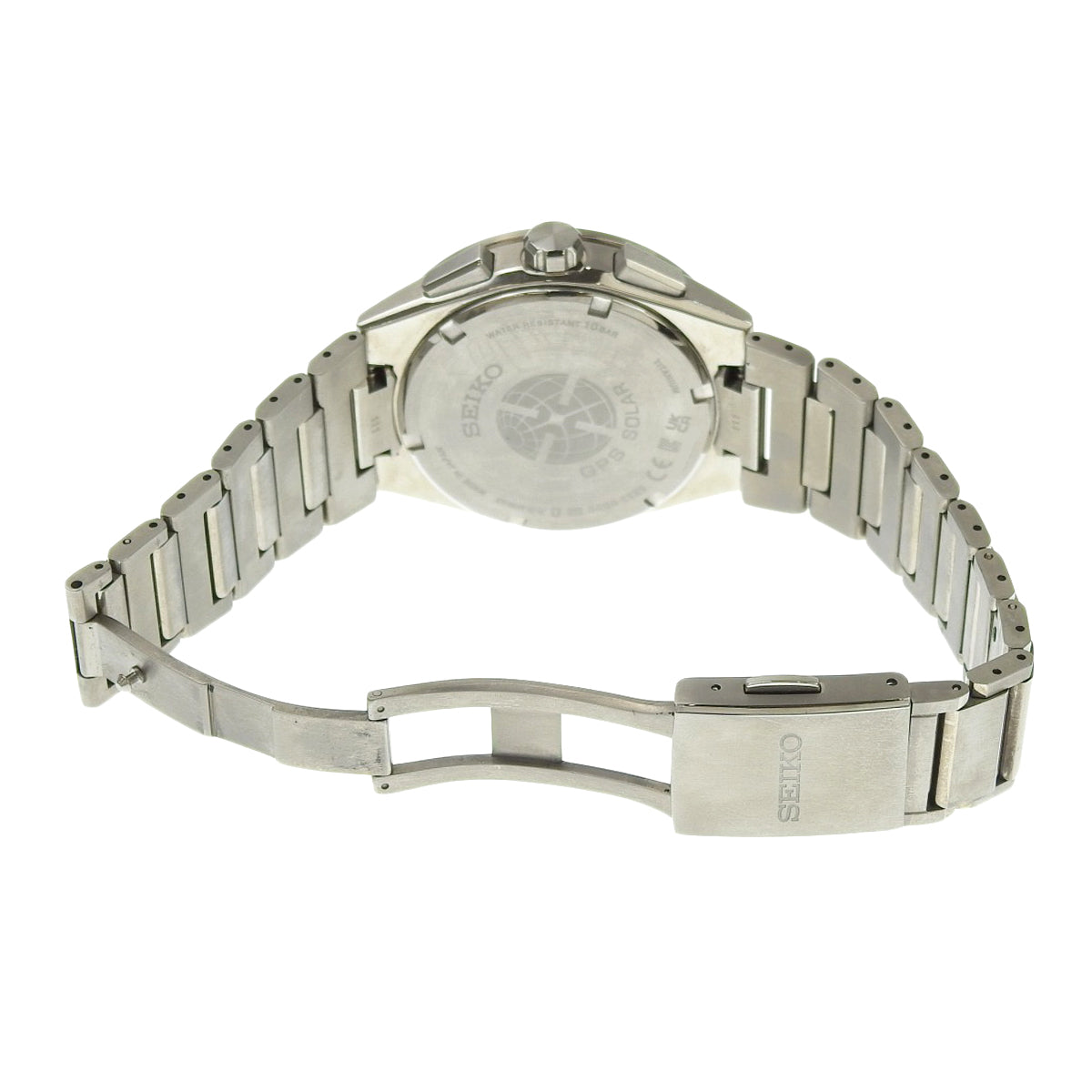 アストロン SBXC117 TI シルバー ソーラー メンズ