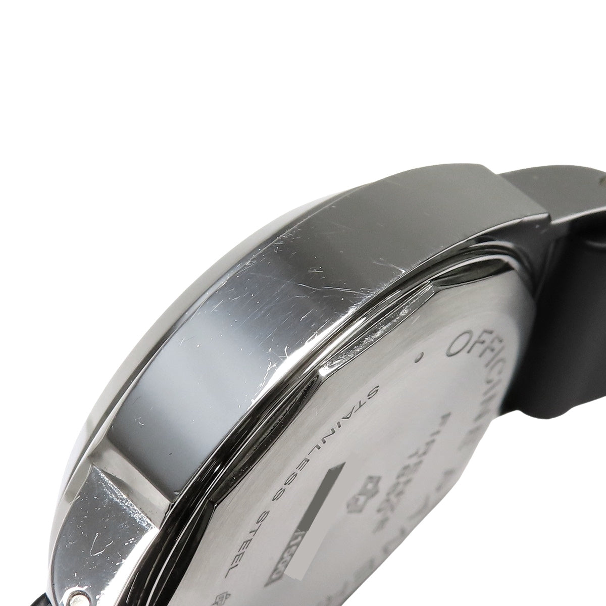 PAM0005 Luminor Marina Logo 不锈钢/橡胶表带 自动上链 黑色