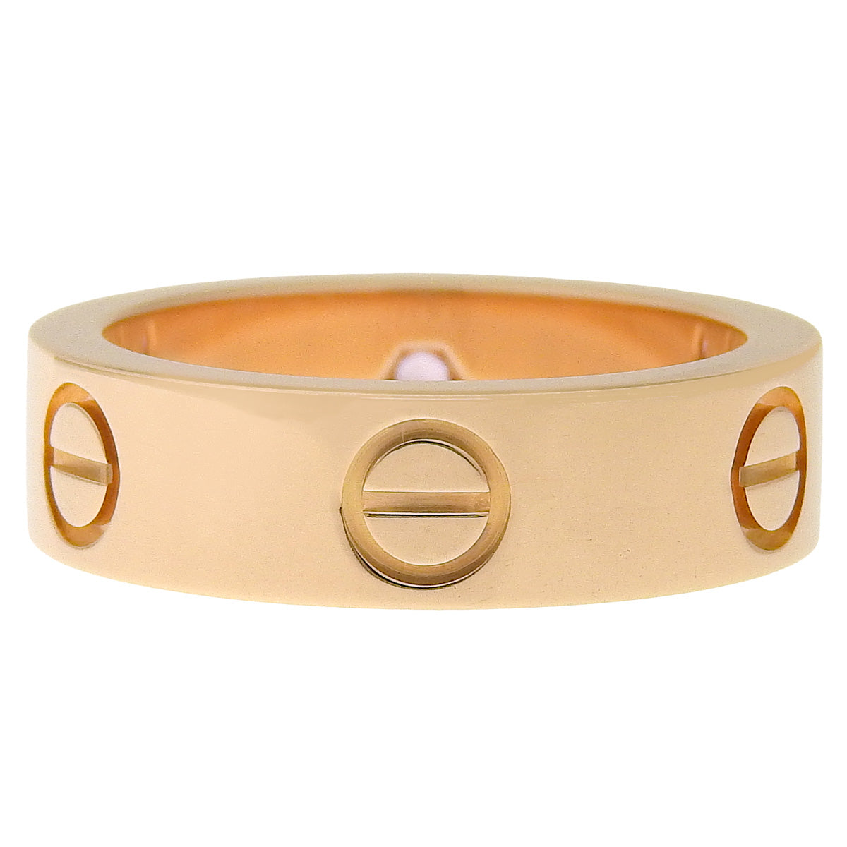 LOVE戒指,粉色蓝宝石,18K玫瑰金