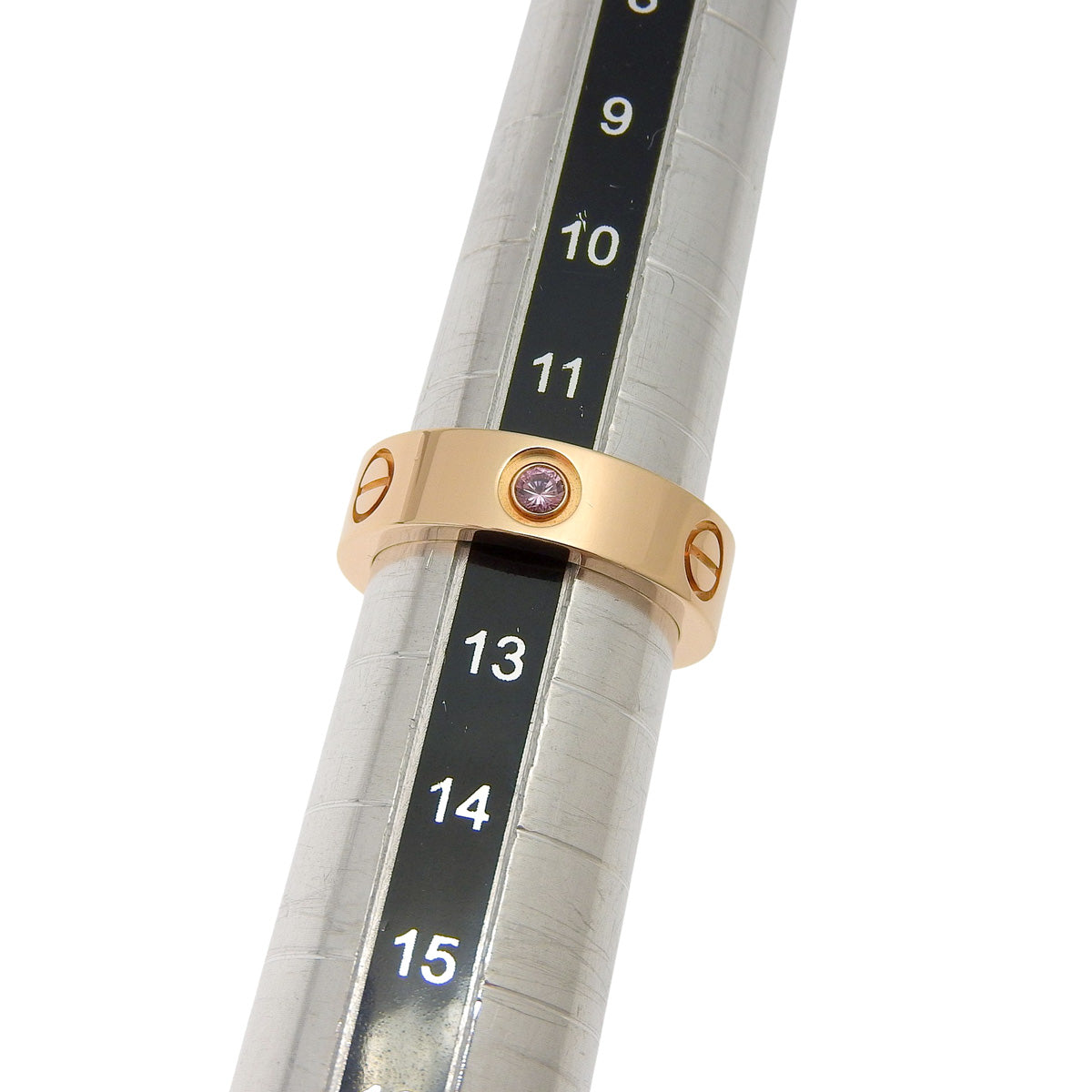 LOVEリング ピンクサファイア ピンクゴールド K18PG