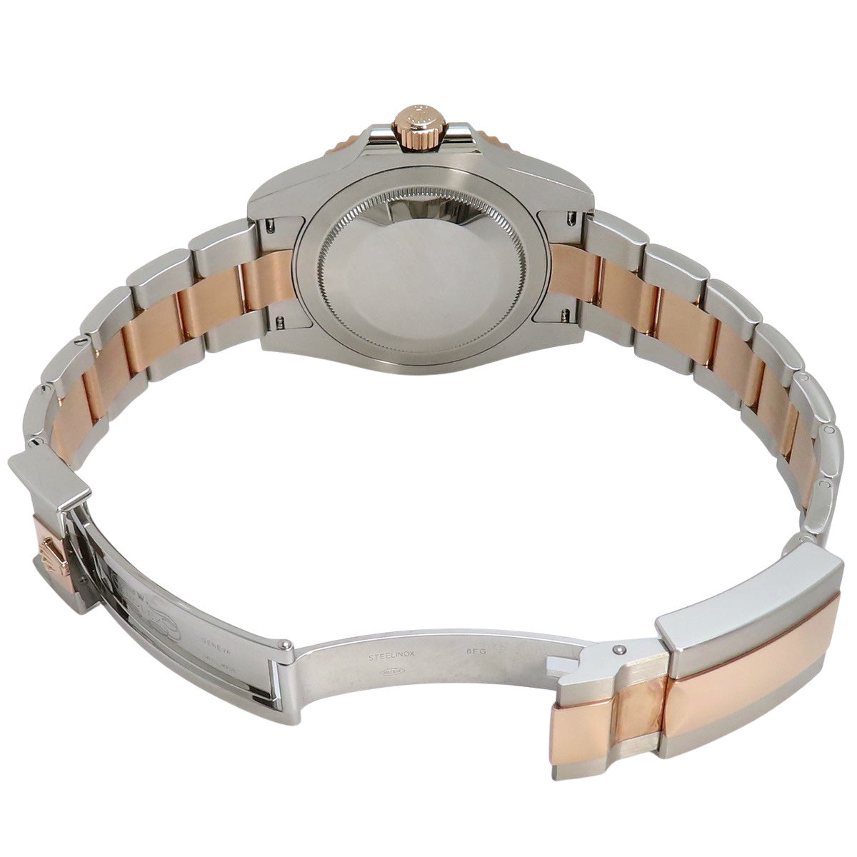 126711CHNR GMT-Master II 玫瑰金×精钢 随机编号 自动上链 黑色