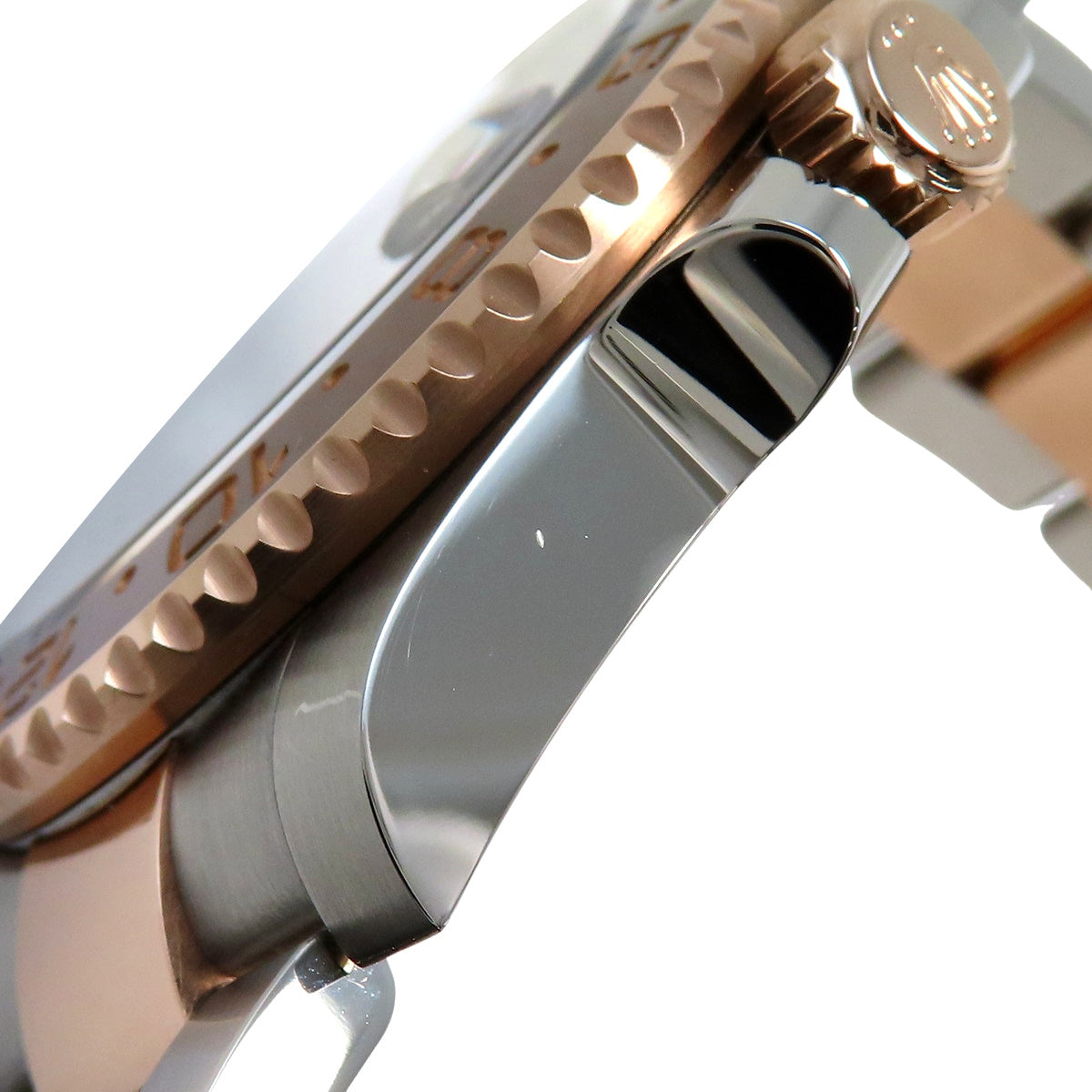 126711CHNR GMT-Master II 玫瑰金×精钢 随机编号 自动上链 黑色