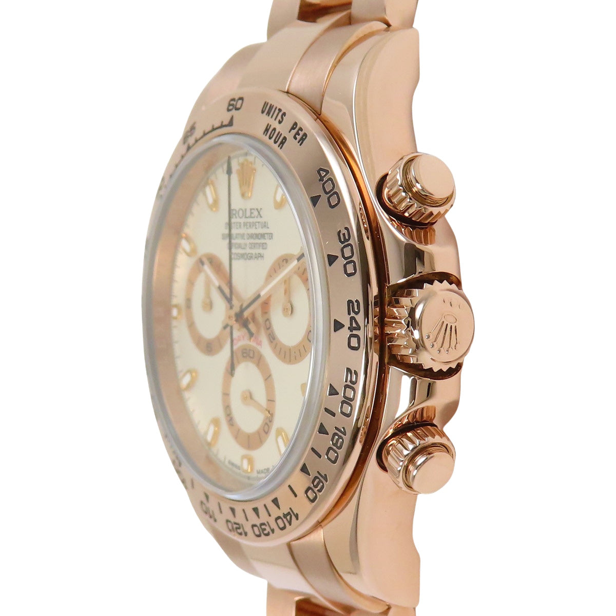 116505 Daytona PG, random serial number, automatic winding, ivory dial.