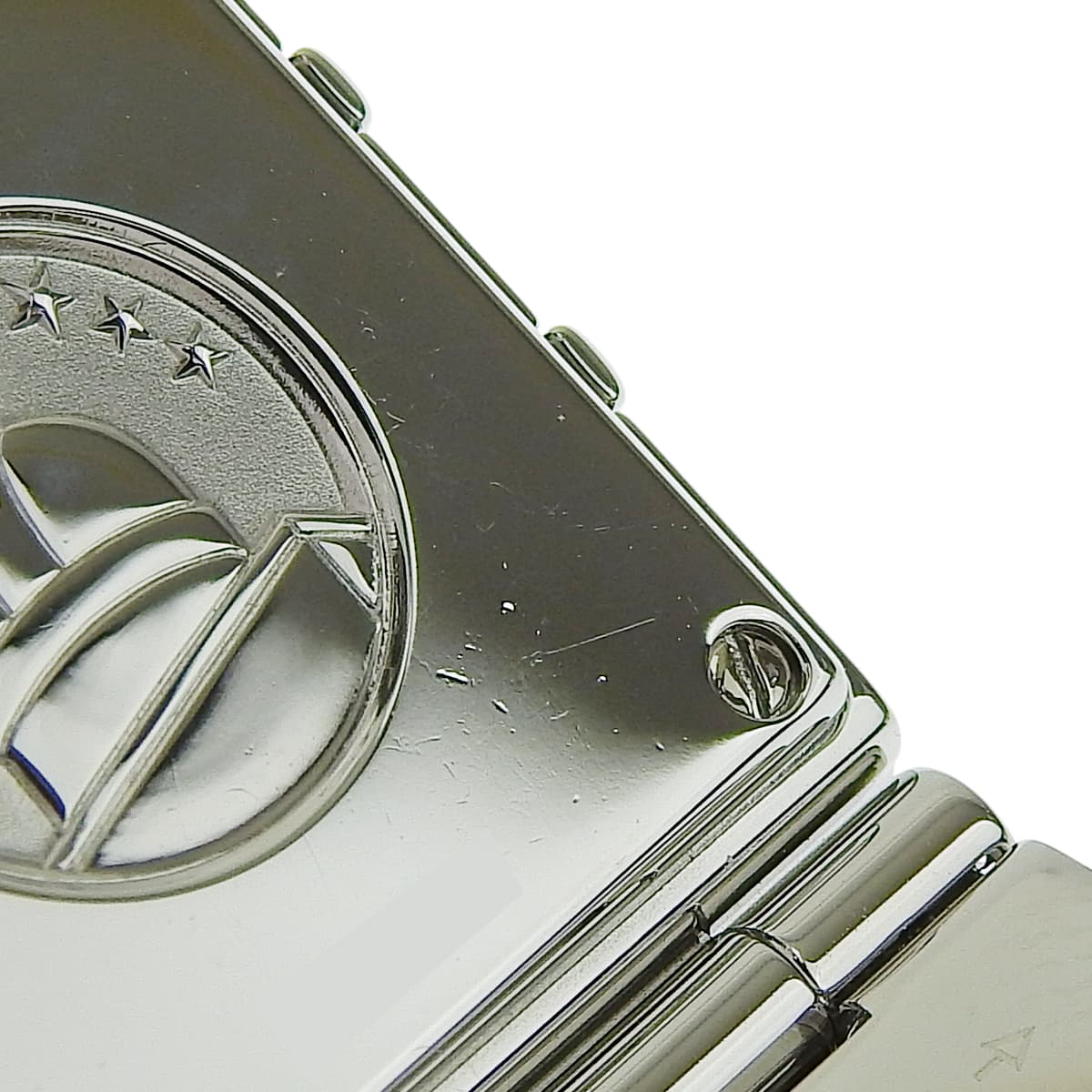 Constellation Cale 1528.76.00 SS White Shell Dial Diamond Bezel Quartz Women's