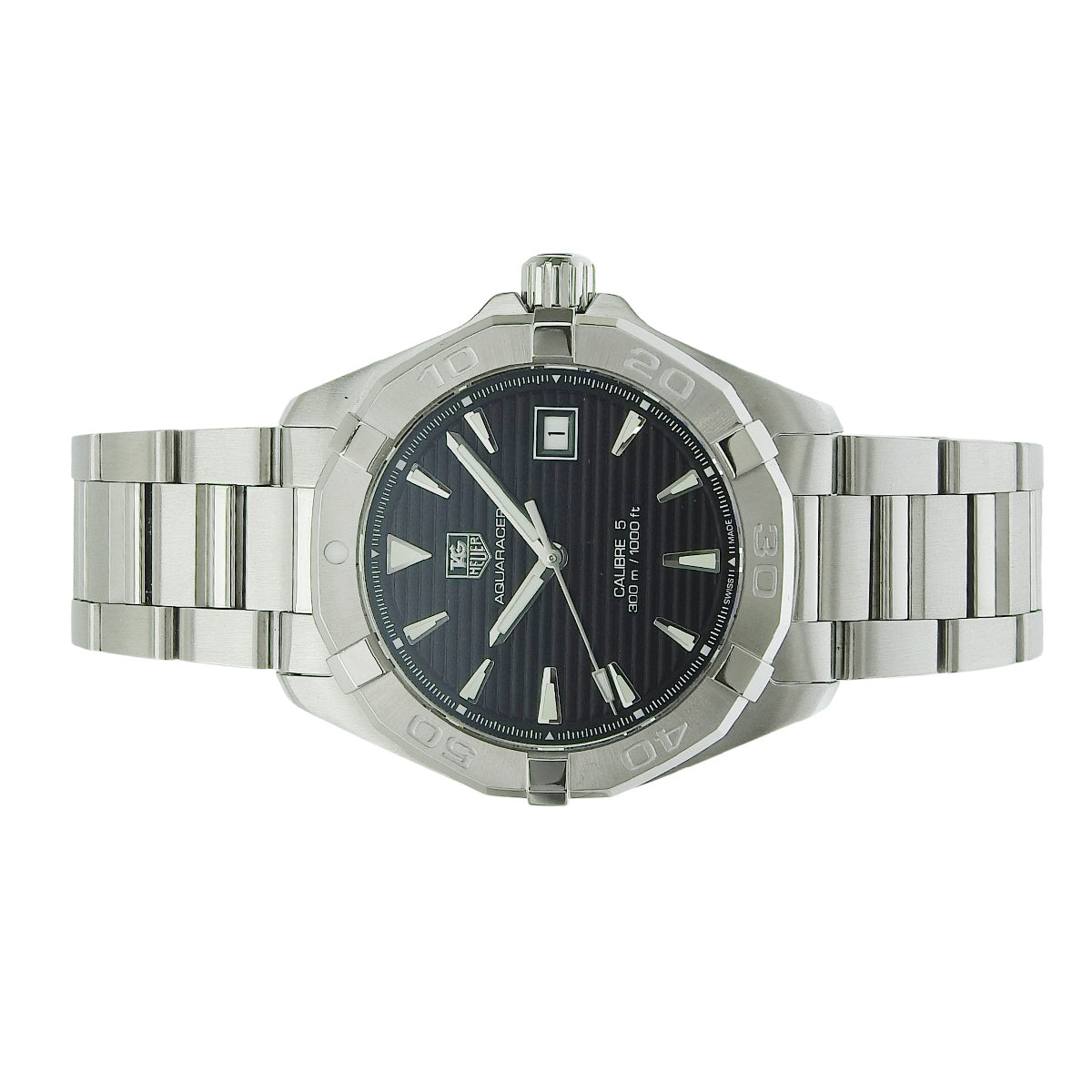 アクアレーサー WAY2110.BA0928 SS ブラック 自動巻き メンズ