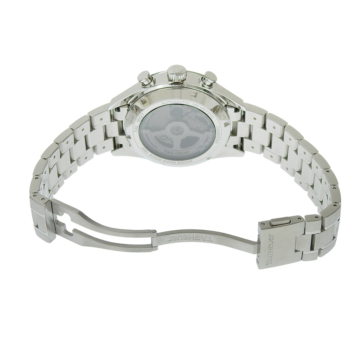 カレラ クロノグラフ 日本限定 CAR211D.BA0724 SS シェル文字盤 ブラック 自動巻き メンズ