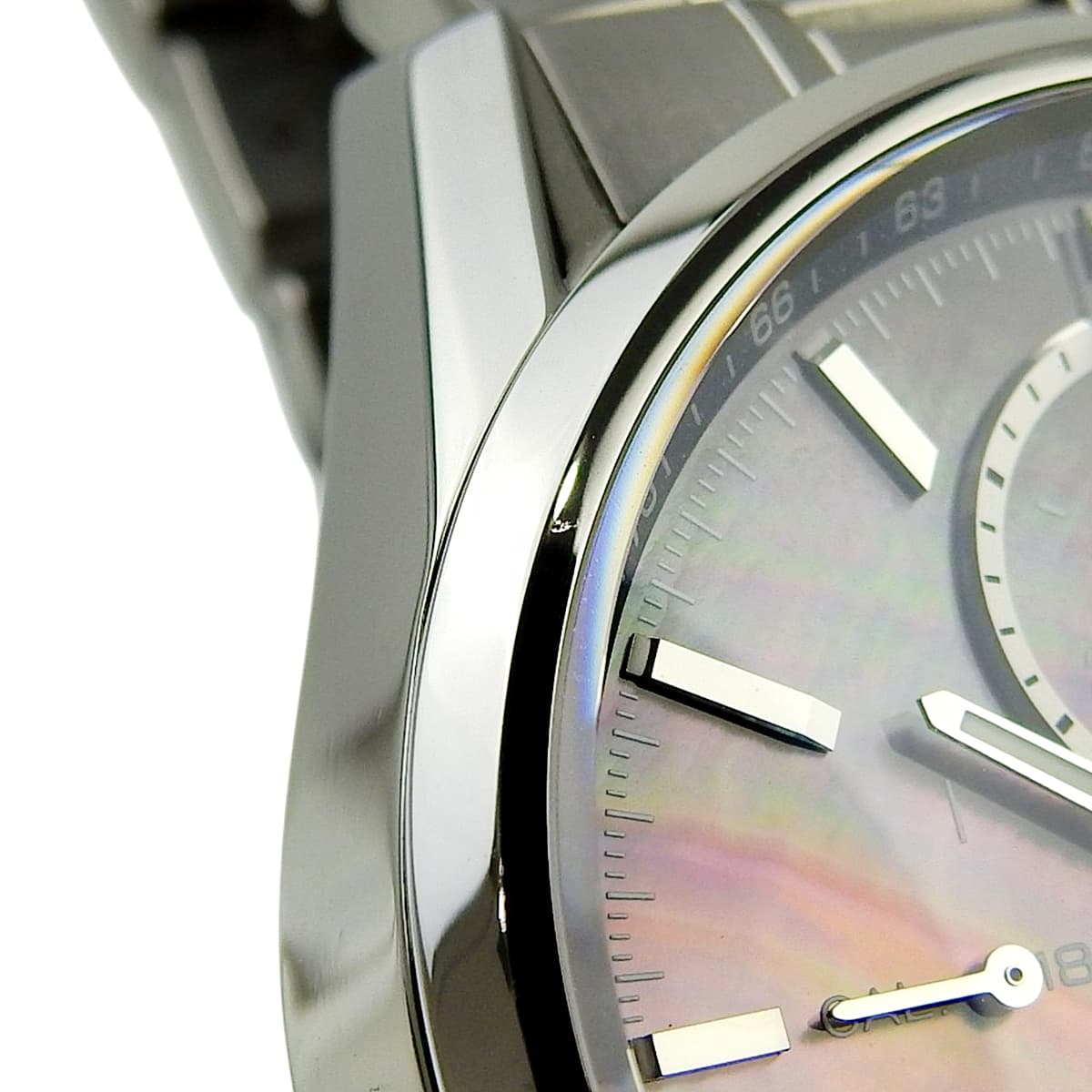 卡莱拉计时码表(日本限量版)CAR211D.BA0724 不锈钢表壳 黑色表盘 自动机械男士腕表