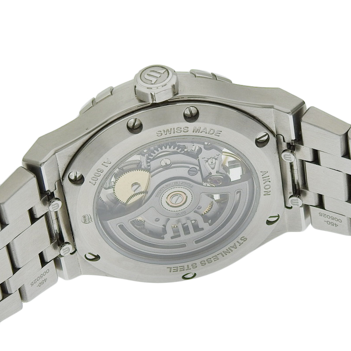 Icon 自动镂空 AI6007-SS002-030-1 不锈钢自动男士腕表