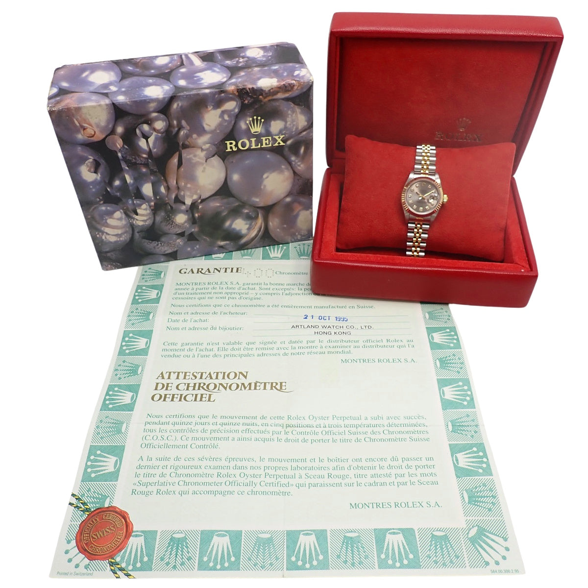 Datejust 69173G YG/SS W 序列号 灰色 自动