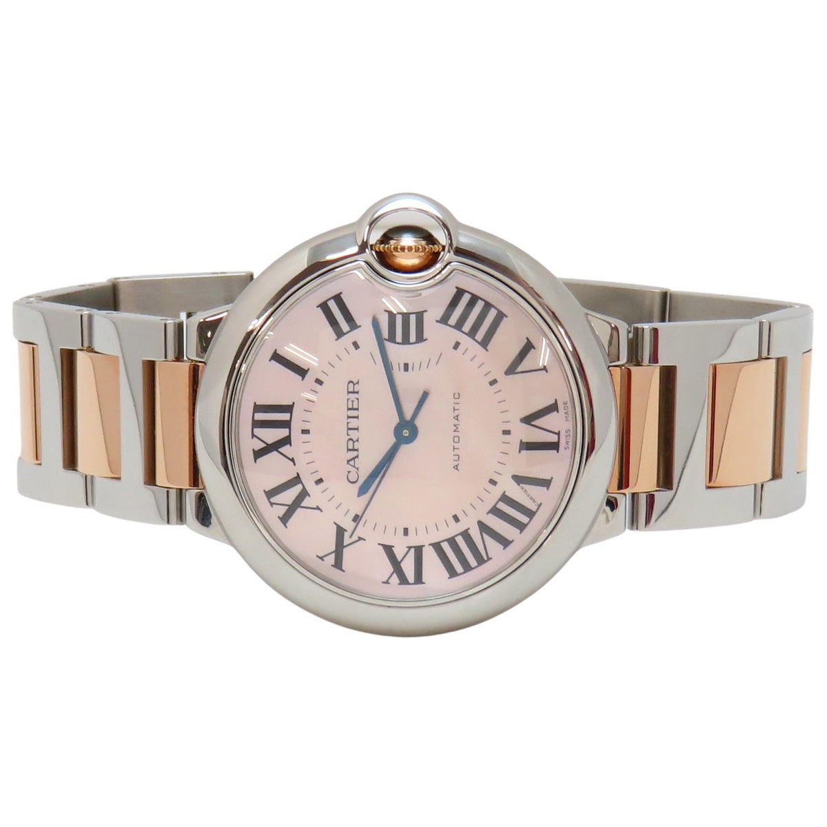 Ballon Bleu MM W6920033 PG/SS Shell Dial Automatic Men's