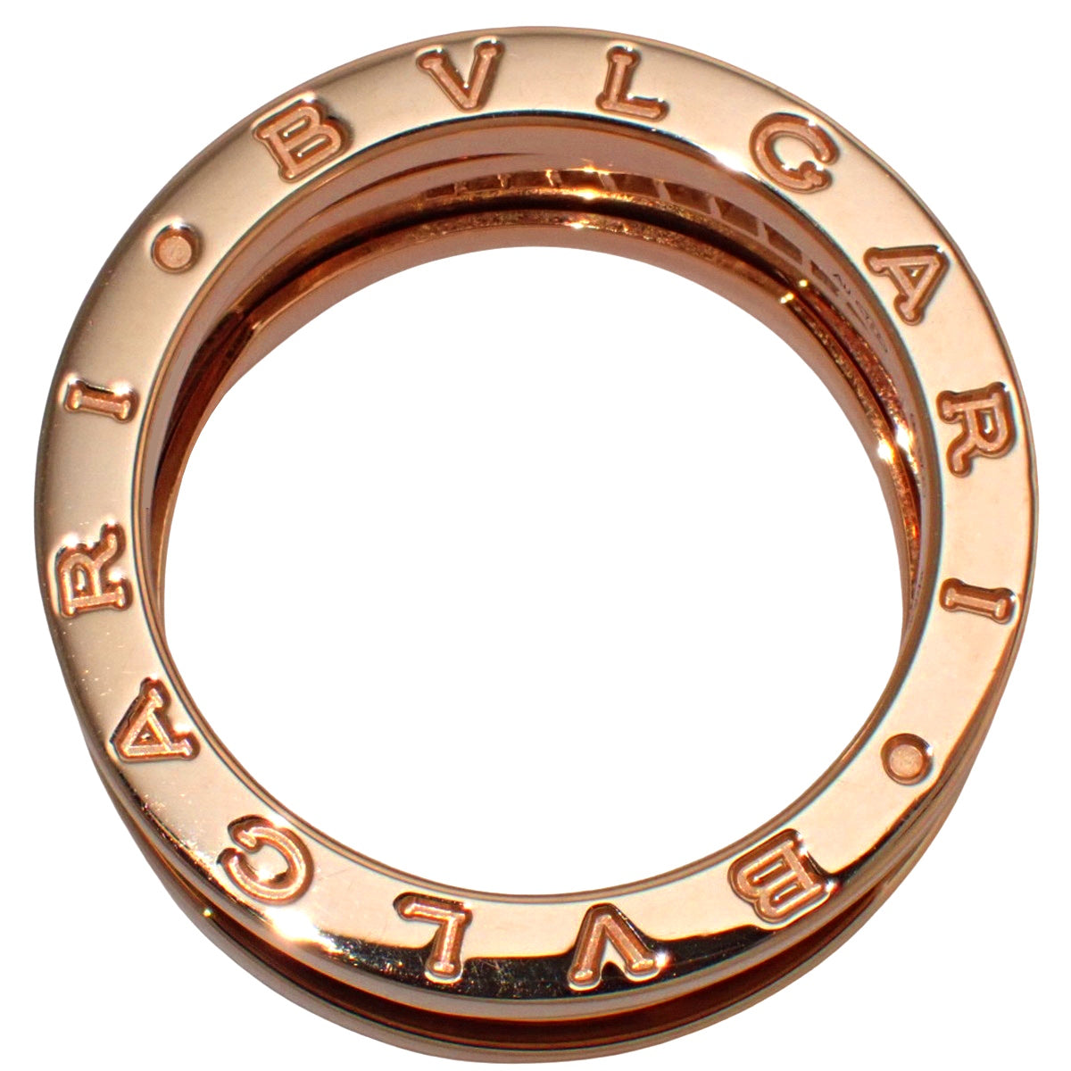 B.zero1 传奇戒指 钻石粉金 K18PG