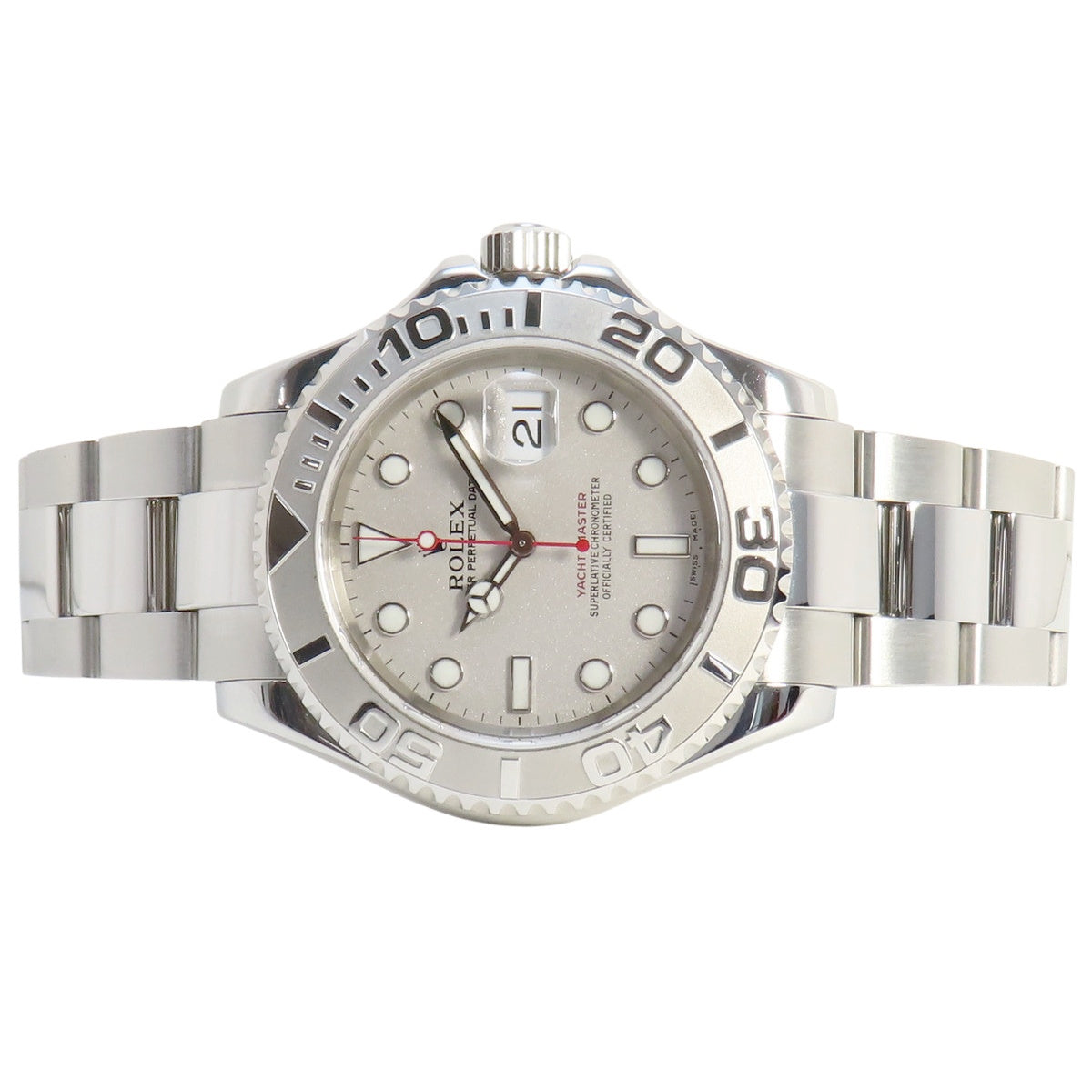 ヨットマスター 16622 PT/SS P番 シルバー 自動巻き