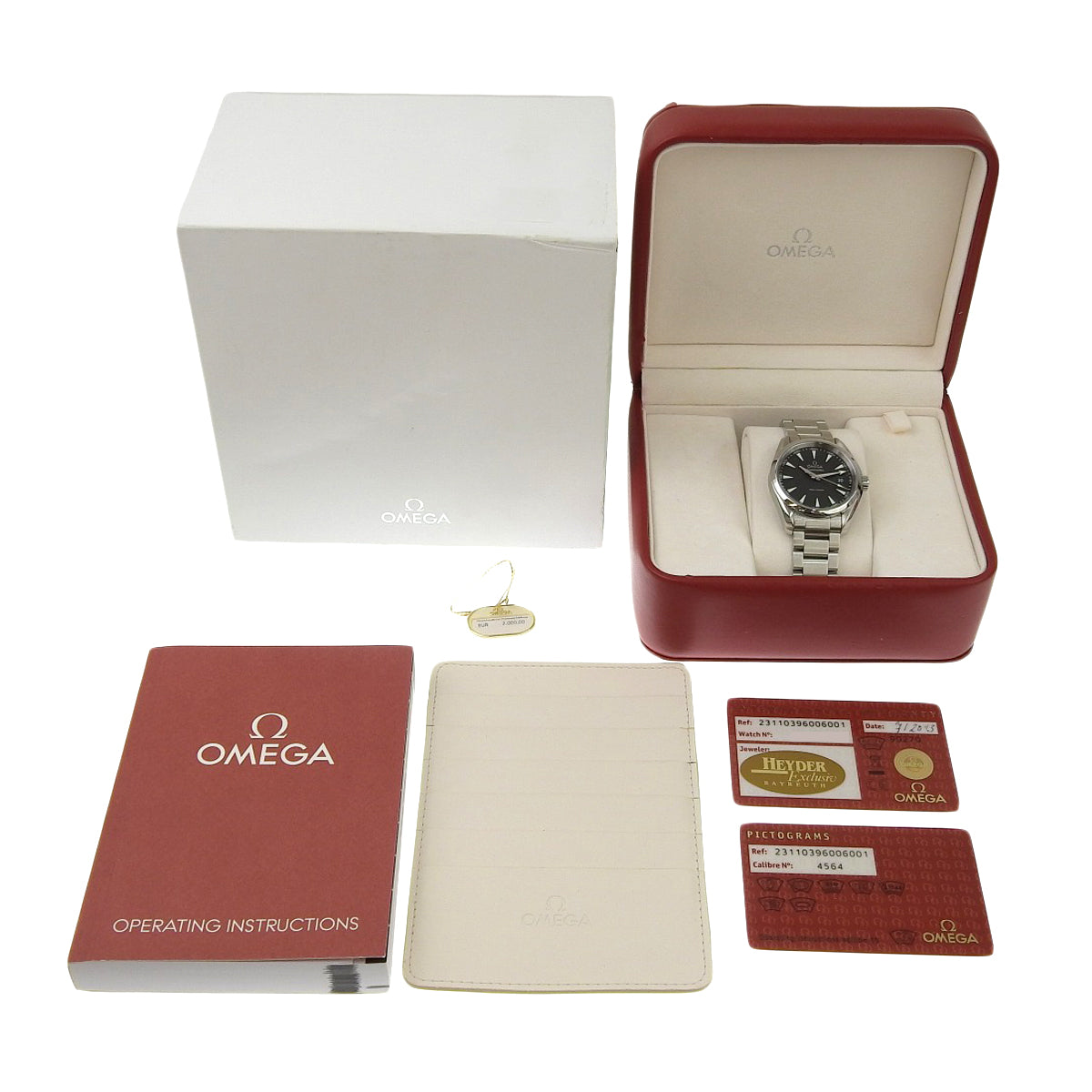 Seamaster Aqua Terra 150M 231.10.39.60.001 SS Gray Quartz Men's