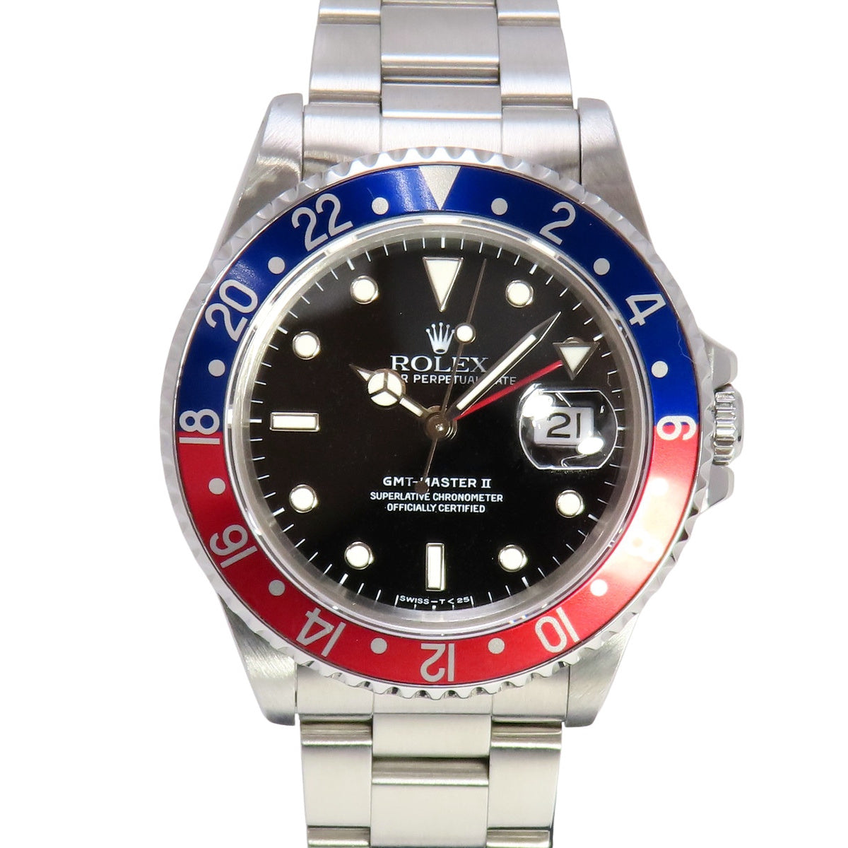 格林尼治型 II 16710 SS S 编号自动上链黑色