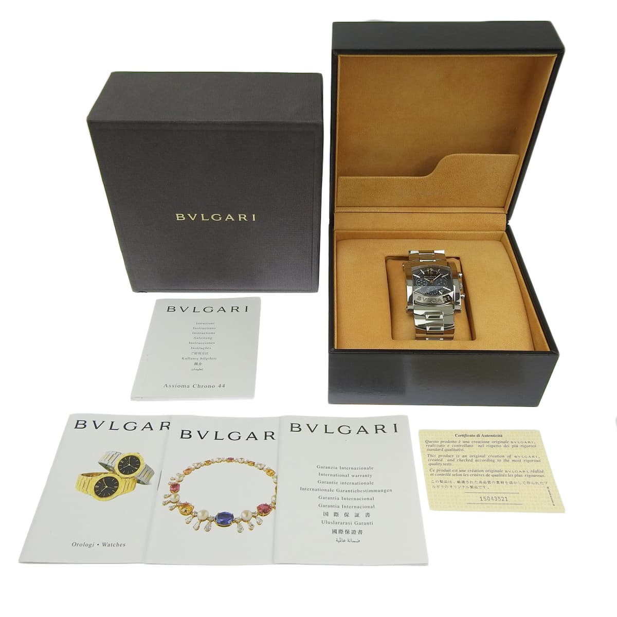 Assioma Chronograph AA44SCH Stainless Steel Automatic Men's Watch