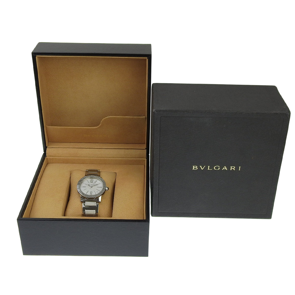 Bvlgari Bvlgari BBL33S Stainless Steel White Shell Dial White Automatic Boys' Watch