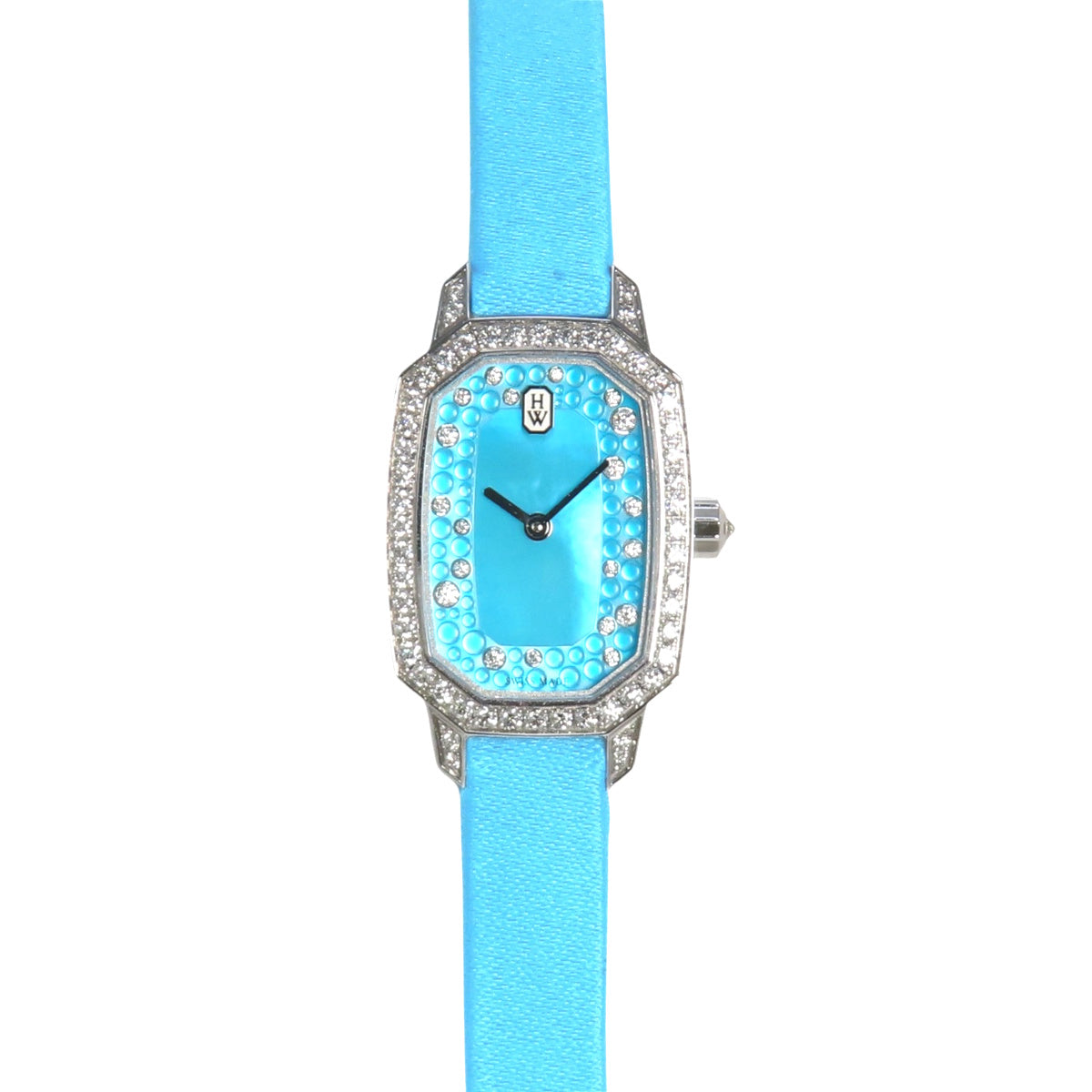 Emerald EMEQHM18WW014 WG/缎面石英蓝