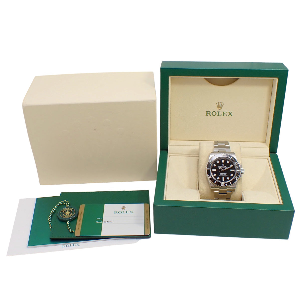 Submariner 114060 SS Random Number Black Automatic Men's