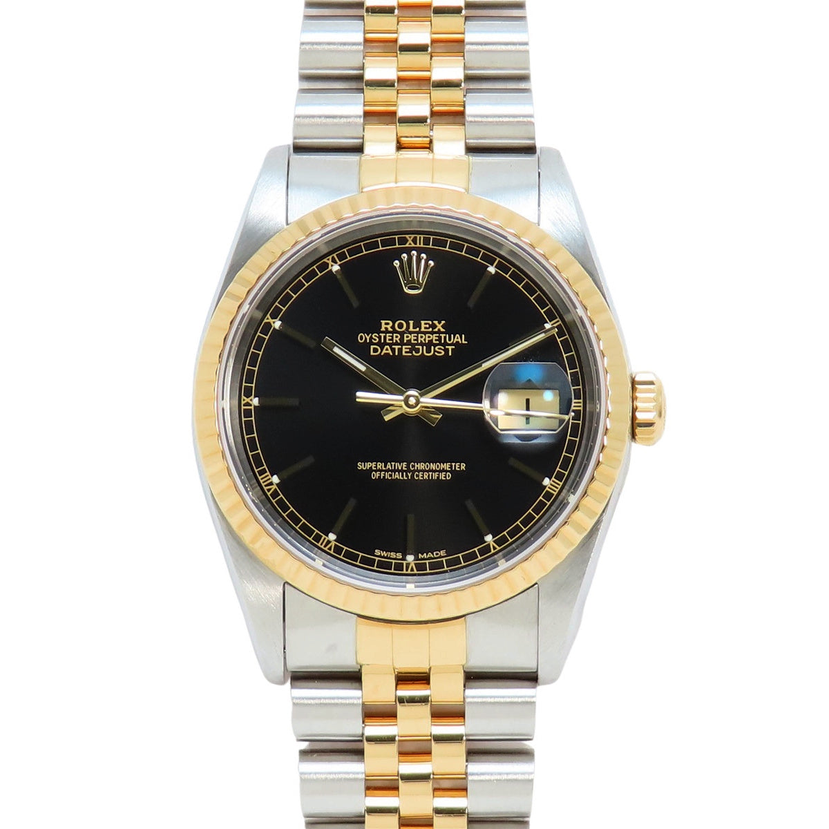 Datejust 16233 Stainless Steel SS X-series Automatic Black Dial