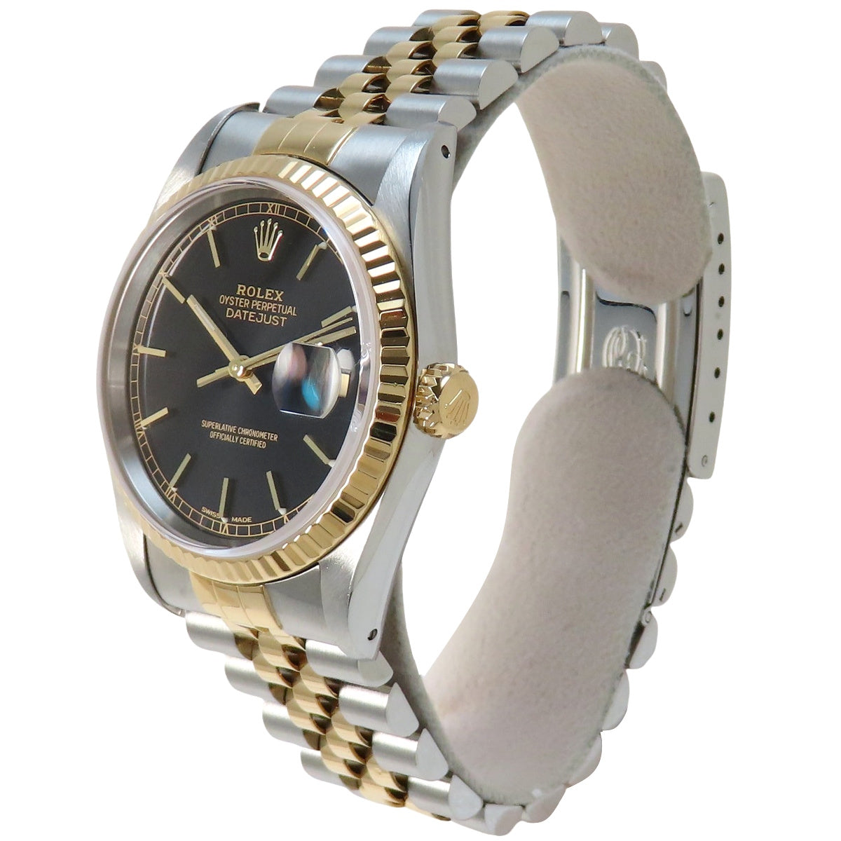 Datejust 16233 Stainless Steel SS X-series Automatic Black Dial