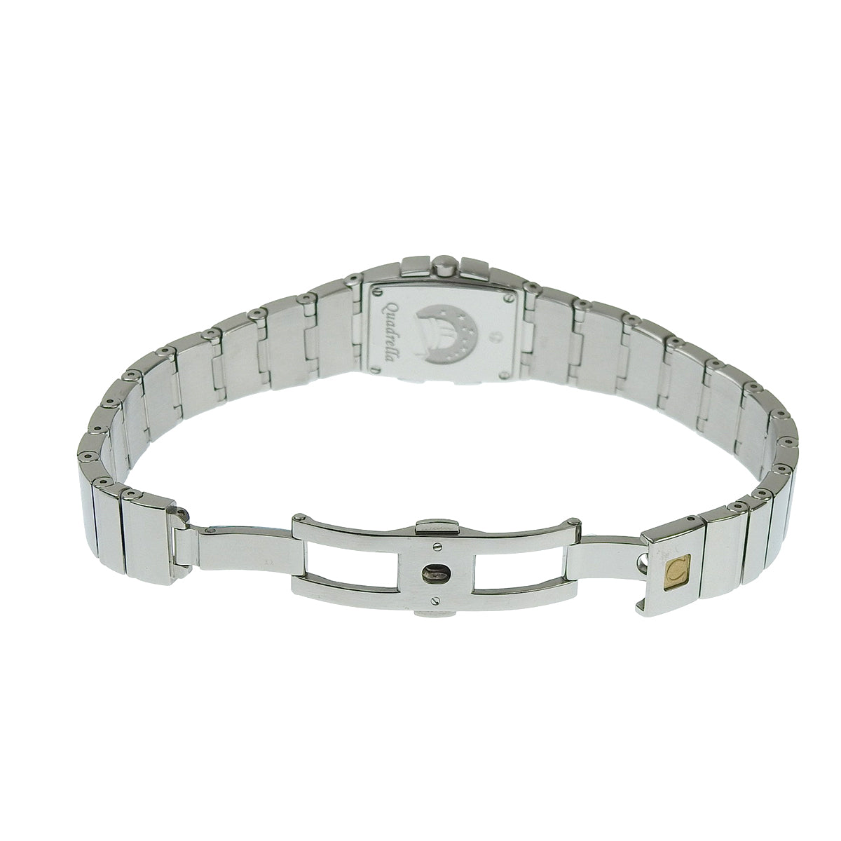 Constellation Mini Quadrella 1584.79.00 SS 贝壳表盘 白色石英女表
