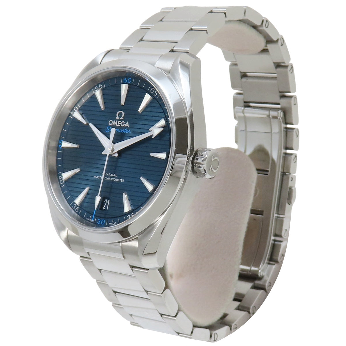 220.10.41.21.03.001 海马系列 Aqua Terra 150米 精钢自动腕表 蓝色