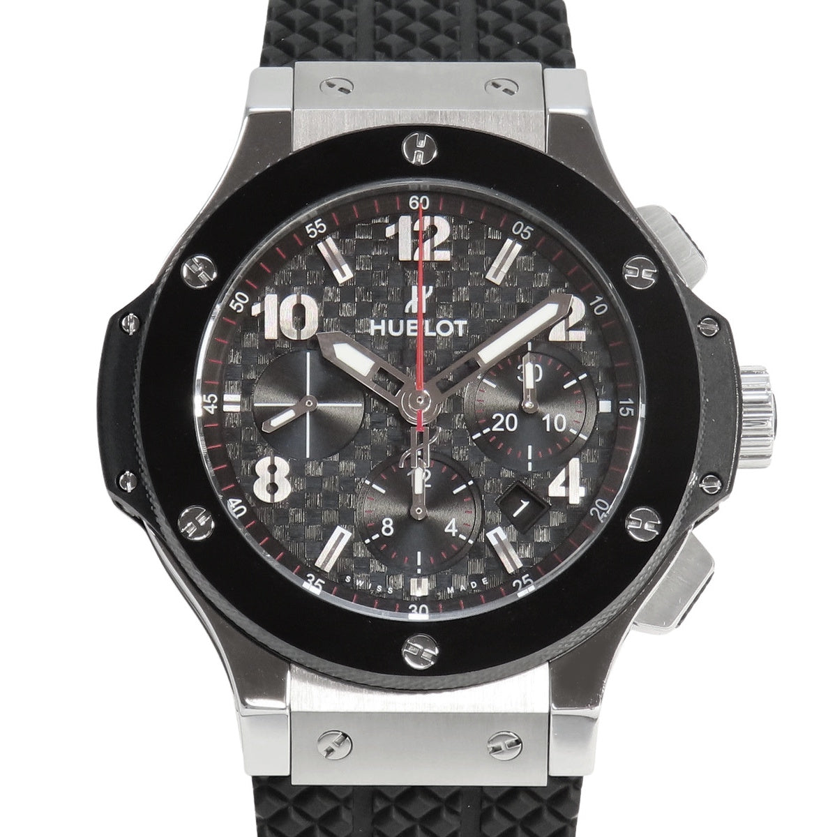 ビッグ・バン 301.SB.131.RX SS/CE/ラバー ブラック 自動巻き メンズ