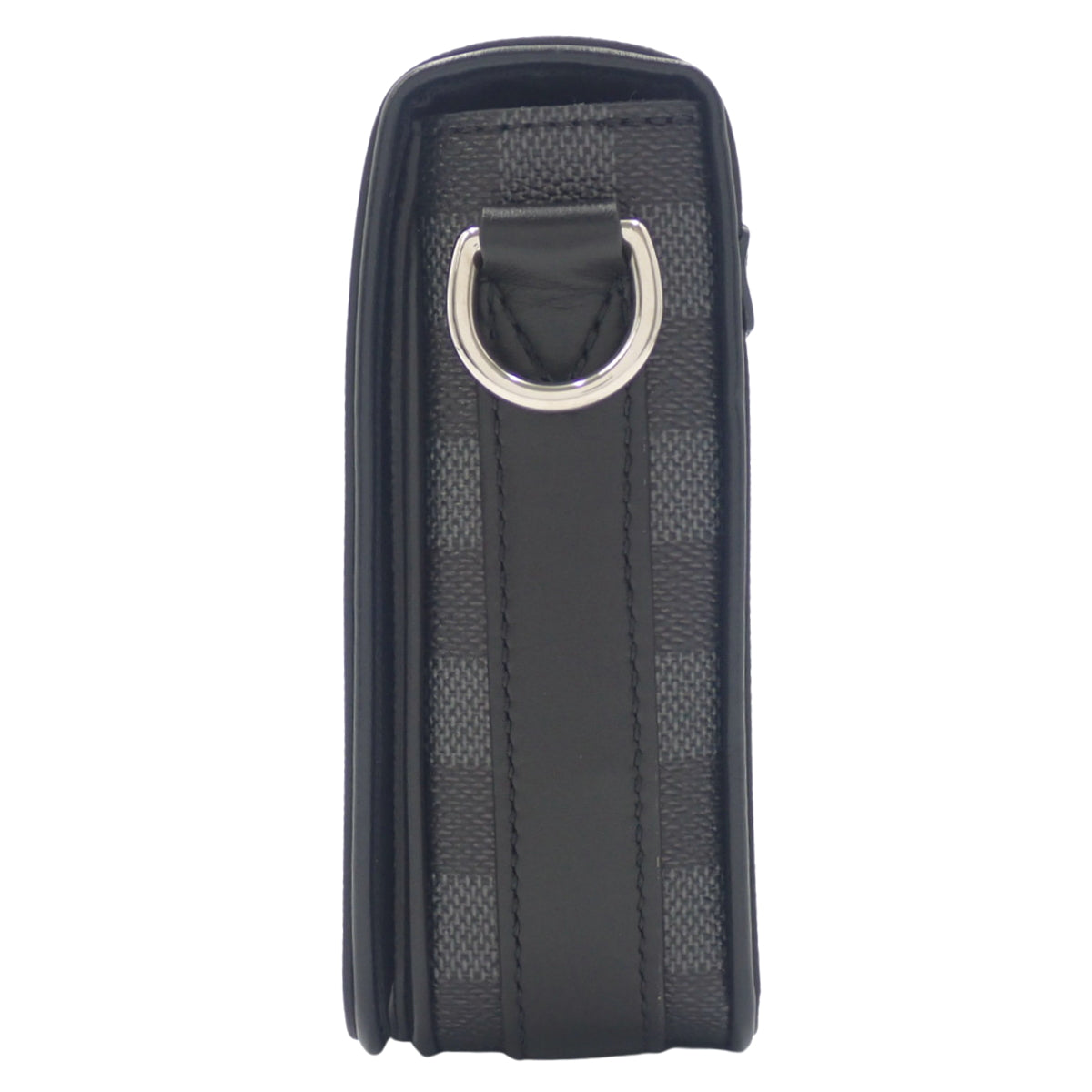 Damier Graphite 3D Studio Messenger, Black Gray, N50013